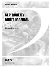 book GLP quality audit manual