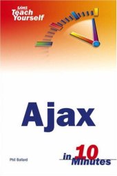 book SAMS Teach Yourself Ajax in 10 Minutes