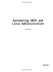 book Automating UNIX and Linux Administration