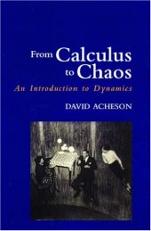 book From calculus to chaos: an introduction to dynamics