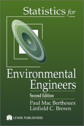 book Statistics for Environmental Engineers