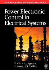 book Power Electronic Control in Electrical Systems