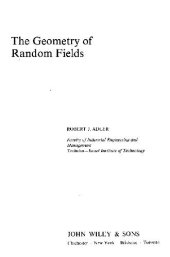 book The geometry of random fields