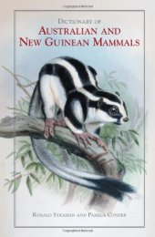 book Dictionary of Australian and New Guinean Mammals