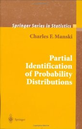 book Partial identification of probability distributions