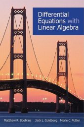 book Differential Equations with Linear Algebra