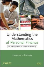 book Understanding the Mathematics of Personal Finance: An Introduction to Financial Literacy