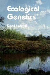 book Ecological Genetics