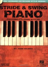 book Stride and Swing Piano: Hal Leonard Keyboard Style Series