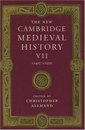 book The New Cambridge Medieval History, Vol. 7: c. 1415-c. 1500