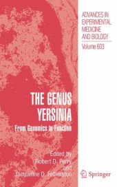 book The Genus Yersinia: From Genomics to Function