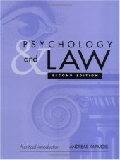 book Psychology and Law: A Critical Introduction