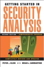 book Getting started in security analysis