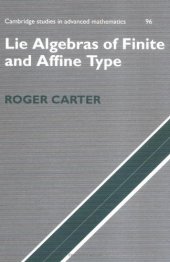 book Lie algebras of finite and affine type