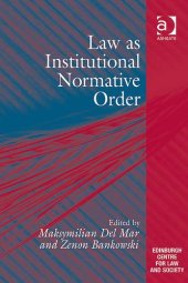 book Law as Institutional Normative Order