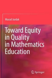 book Toward Equity in Quality in Mathematics Education