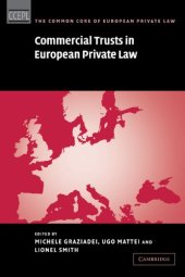 book Commercial trusts in European private law