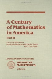 book A Century of mathematics in America