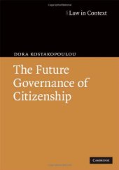 book The future governance of citizenship