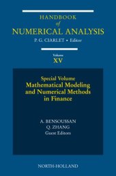 book Mathematical Modelling and Numerical Methods in Finance, Volume 15: Special Volume (Handbook of Numerical Analysis)