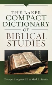 book The Baker Compact Dictionary of Biblical Studies