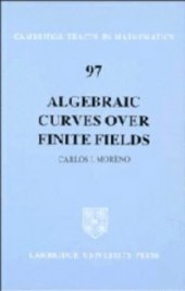 book Algebraic Curves over Finite Fields