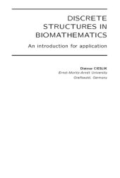 book Discrete structures in biomathematics