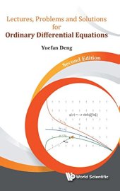 book Lectures, Problems And Solutions For Ordinary Differential Equations