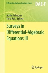 book Surveys in Differential-Algebraic Equations III