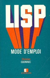 book LISP : Mode d’emploi