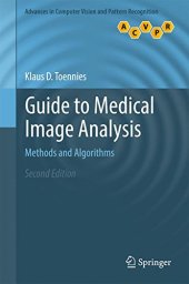 book Guide to Medical Image Analysis: Methods and Algorithms