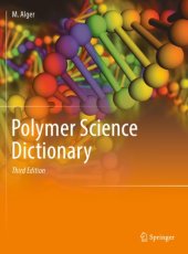 book Polymer Science Dictionary