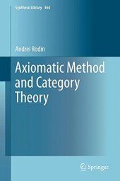 book Axiomatic Method and Category Theory