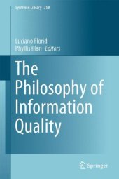 book The Philosophy of Information Quality