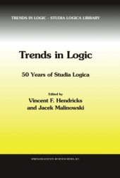 book Trends in Logic: 50 Years of Studia Logica