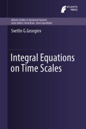 book Integral equations on time scales