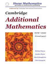 book Cambridge additional mathematics IGCSE (0606) : O level (4037)