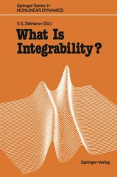 book What Is Integrability?