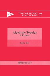 book Algebraic Topology: A Primer