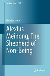 book Alexius Meinong, The Shepherd of Non-Being