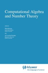 book Computational Algebra and Number Theory