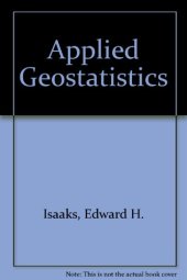 book An Introduction to Applied Geostatistics