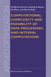 book Computational Complexity and Feasibility of Data Processing and Interval Computations