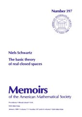 book The Basic Theory of Real Closed Spaces