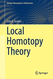 book Local Homotopy Theory