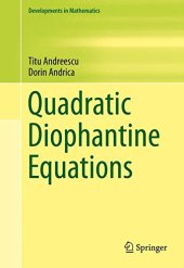 book Quadratic Diophantine Equations