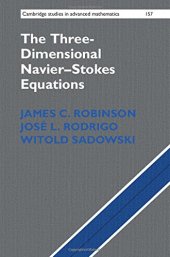 book The Three-Dimensional Navier-Stokes Equations: Classical Theory