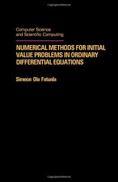 book Numerical Methods for Initial Value Problems in Ordinary Differential Equations