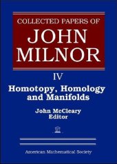 book Collected Papers of John Milnor