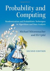 book Probability and Computing: Randomization and Probabilistic Techniques in Algorithms and Data Analysis